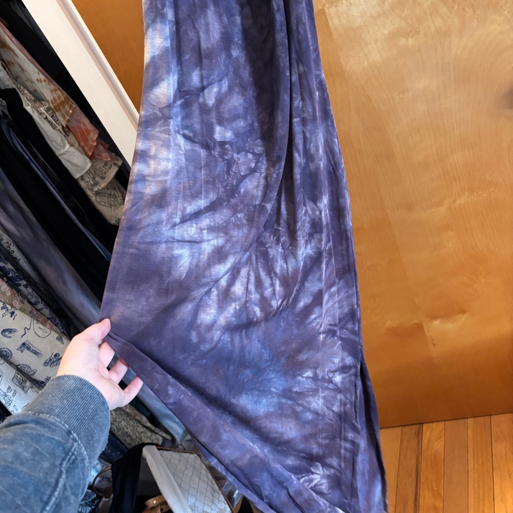 Fusion threads collective purple dye halter maxi dress - Picture 5 of 5